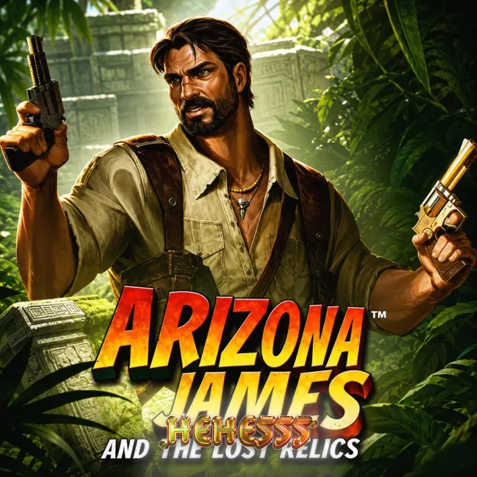 Arizona James and the Lost Relics গেমের গ্রিড এবং পিস্টল রিভিলস ফিচার